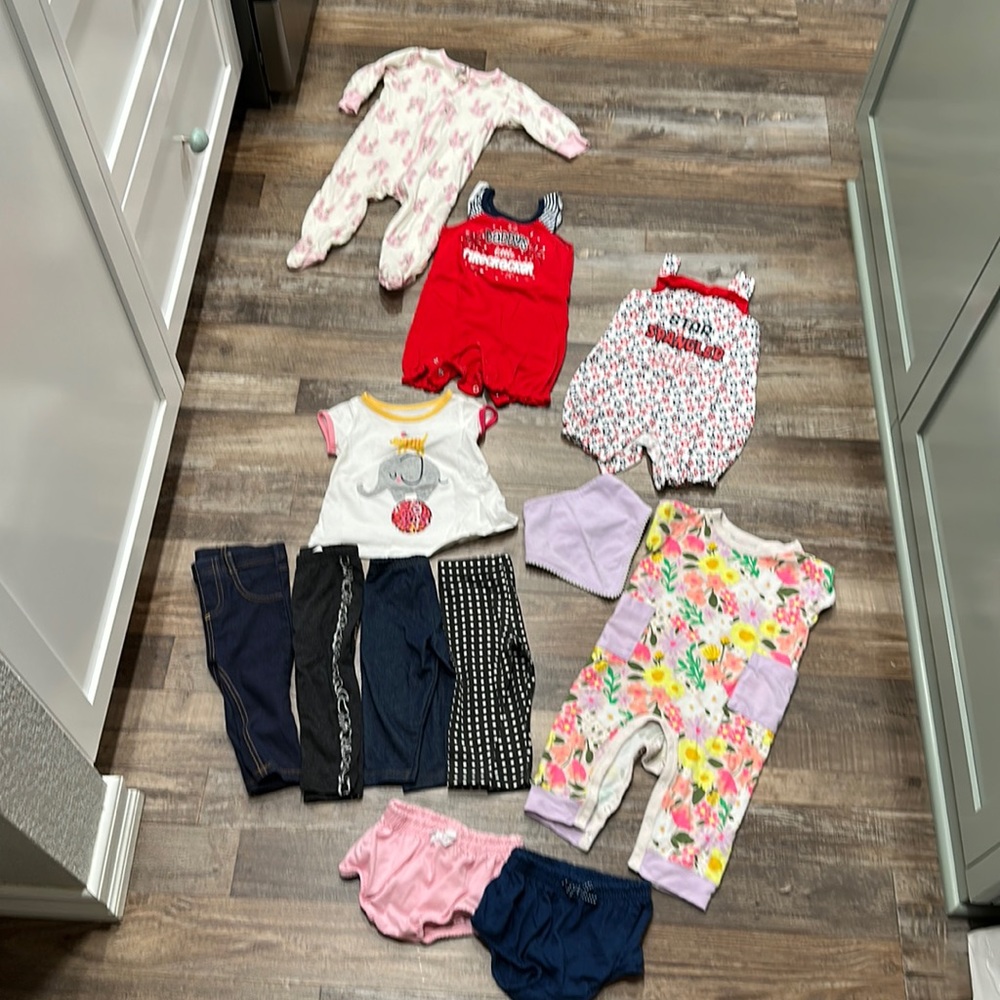 Baby girl 6-9 month bundle